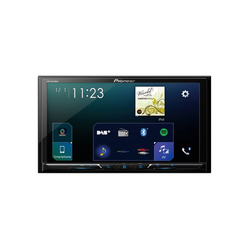 Pioneer SPH-DA230DAB 7 Multimedia Apple Carplay Android Auto DAB Bluetooth  USB System