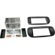 CT23FT11 Double DIN Facia Plate for Fiat 500 08> Black