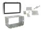 Connects2 CT23AR02 Double DIN Facia Plate for Alfa Romeo 147 GT Type 937 Silver
