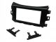 Connects2 CT23NS25 Gloss Black Double DIN Fascia for Nissan Navara Frontier Renault Alaskan 
