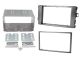 Connects2 CT23TY24 Metal Grey Double DIN Facia Plate for Toyota Auris