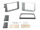 Connects2 CT23TY26 Silver Double DIN Facia Plate for Toyota Auris