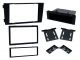 Connects2 CT24AU26 Single Double DIN Black Facia Plate for Audi A6 2001> 2008