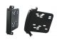 Connects2 CT24CH11 Jeep Grand Cherokee Side Brackets for Double DIN Installation Matt Black 