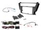 Connects2 CTKBM30 BMW 3 4 Series 2012> 2016 Non Amplified Black Double DIN Installation Kit