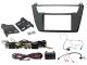 Connects2 CTKBM35 BMW 1 2 Series 2012> Amplified Black Double DIN Installation Kit