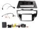 Connects2 CTKBM34 BMW X5 X6 2007> Amplified Black Double DIN Installation Kit