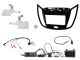 Connects2 CTKFD39 Ford C-Max 2010> Piano Black Double Din Radio Installation Kit