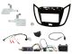 Connects2 CTKFD39C Ford C-Max 2010> Double Din Radio Installation Kit Piano Black with OEM Ford Hazard/Door Lock Switch