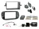 Connects2 CTKFT02 Fiat 500 2007> 2015 Black Double Din Radio Installation Kit