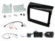 Connects2 CTKFT14 Fiat Ducato 2015> Gloss Black Double Din Radio Installation Kit