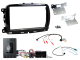 Connects2 CTKFT33 Fiat 500 2015> 2021 Double DIN Fitting Kit