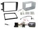 Connects2 CTKMB02 Mercedes C Class CLK 2001> 2004 Black Double DIN Radio Installation Kit