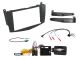 Connects2 CTKMB03 Mercedes C Class W204 2007> 2011 Black Double DIN Radio Installation Kit