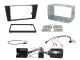 Connects2 CTKMB05 Mercedes CLS W219 2005> 2010 Black Double DIN Radio Installation Kit