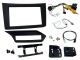 Connects2 CTKMB16L Mercedes E Class W212 2009> 2012 Left Hand Drive Black Double DIN Installation Kit