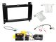 Connects2 CTKMB17 Mercedes Vito W447 2015> Black Double DIN Radio Installation Kit