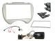 Connects2 CTKNS02 Nissan Micra 2011> 2014 Silver Double DIN Installation Kit 