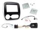 Connects2 CTKRT10 Renault Trafic 2017> 2019 Black Silver Double DIN Facia Installation Kit