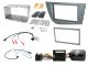Connects2 CTKST05 SEAT Leon 2005> 2012 RHD Brilliant Silver Double DIN Fitting Kit