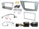 Connects2 CTKST08 SEAT Leon 2005> 2012 Galena Silver Double DIN Facia Installation Kit