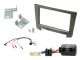 Connects2 CTKSY03 SsangYong Rexton 2013> Silver Double DIN Radio Installation Kit