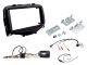 Connects2 CTKTY17 Toyota Aygo 2014> Piano Black Double DIN Radio Installation Kit