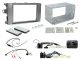 Connects2 CTKTY22 Toyota Auris 2007> 2012 Silver Double DIN Facia Installation Kit
