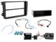 Connects2 CTKVW04 VW Golf Passat Polo 2003> Black Single Double DIN Stereo Fitting Kit