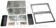CT23VX08A Silver Double DIN Facia Kit for Vauxhall 2005>